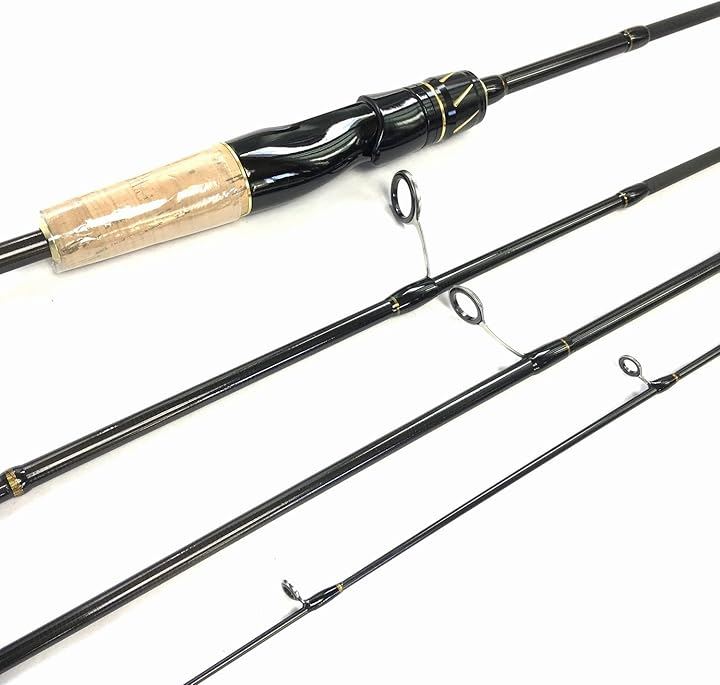 スピニングロッド　7ft 210cm 4ピースパックロッド　バス釣り　エギング 7フィート 2.1m スピニングパックロッド 4ピース バスロッド(7ft