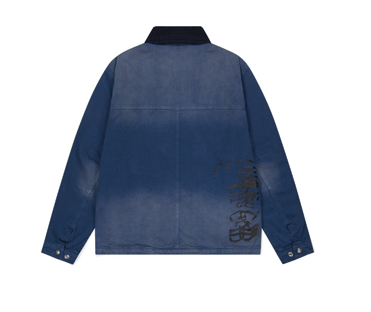 [mahagrid] WASHED WORK JACKET