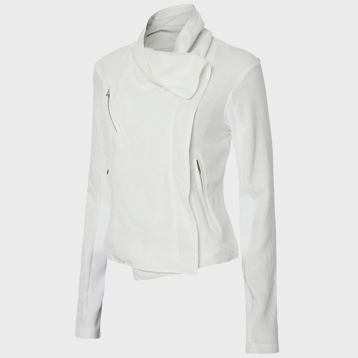 【FLAREUP】 BIKER LEATHER JACKET : OFF WHITE