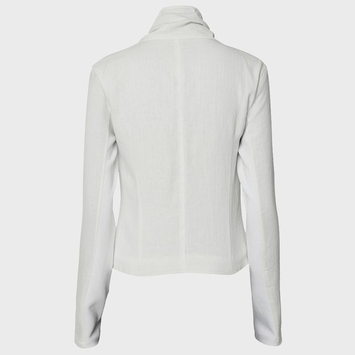 【FLAREUP】 BIKER LEATHER JACKET : OFF WHITE