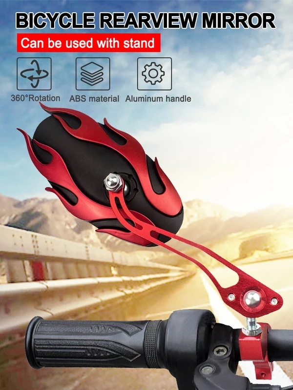 調整可能なリアビュー自転車バックミラー,アルミニウムロッド,ユニバーサル,マウンテンバイク,ロードバイク,子供用,360 調整可能なリアビュー自転車バックミラー,アルミニウムロッド,ユニバーサル,マウンテンバイク,ロードバイク,子供用,360