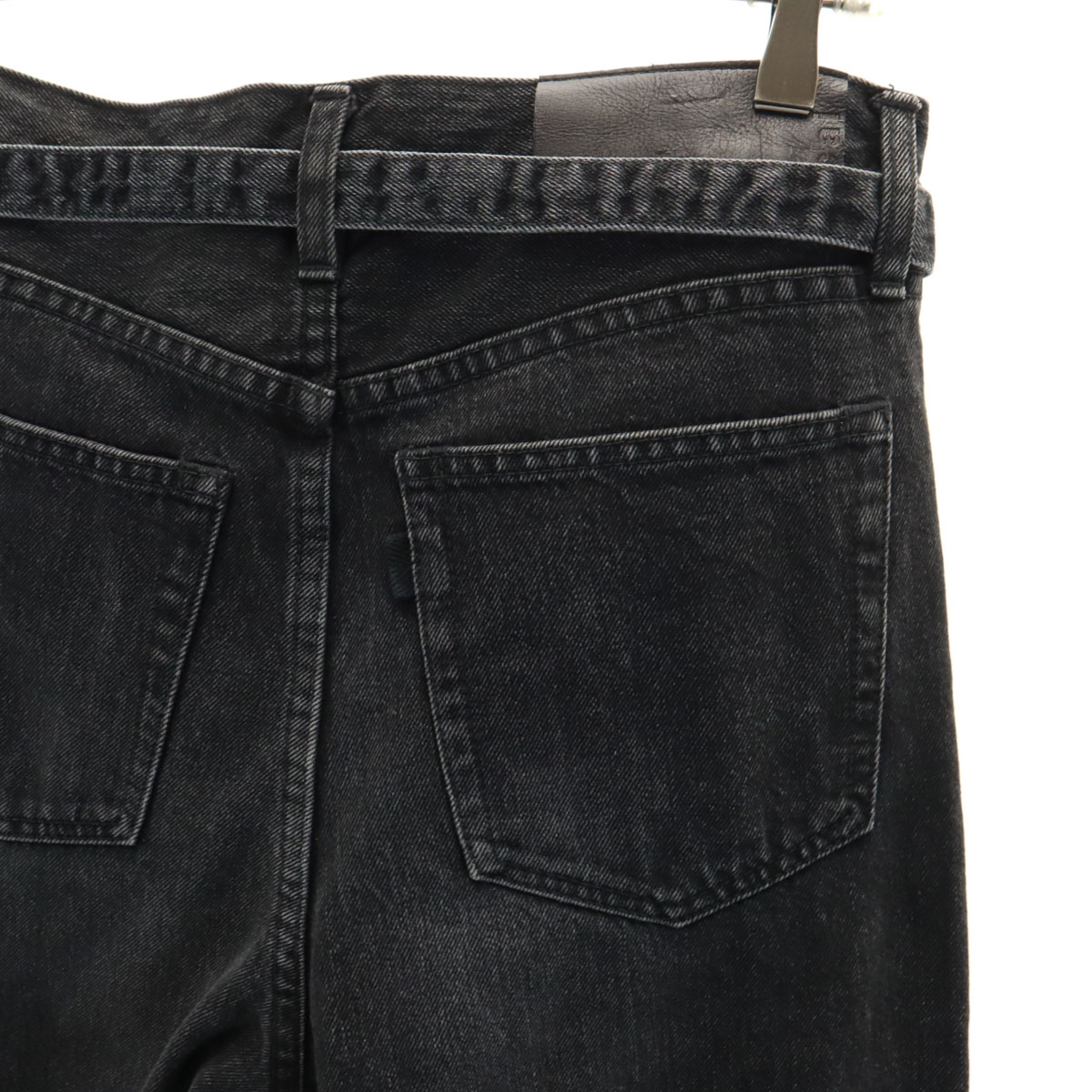 Sacai サカイ 未使用 日本製 デニムパンツ 1 黒系 タグ付き メンズ 古着 Sacai サカイ 未使用 日本製 デニムパンツ 1 黒系 タグ付き メンズ 古着