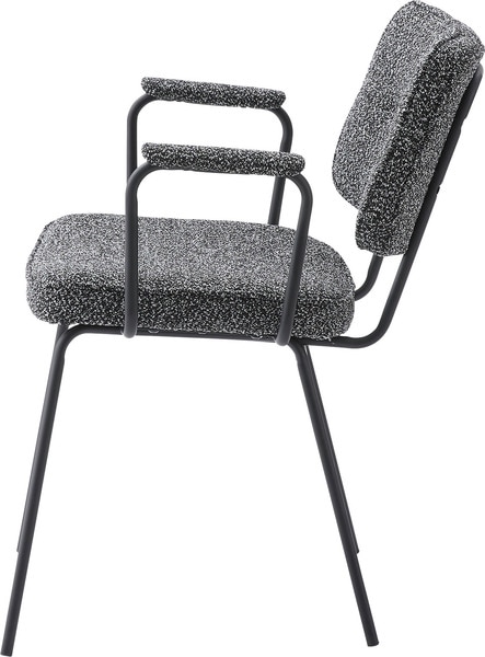 ダイニングチェア PC-183DGY アームチェア 肘掛けあり 肘つき 肘あり アームレスト スチール ブークレ ブークレ生地 おしゃれ シンプル モダン スタイリッシュ インダストリアル グレー ダ ダイニングチェア PC-183DGY アームチェア 肘掛けあり 肘つき 肘あり アームレスト スチール ブークレ ブークレ生地 おしゃれ シンプル モダン スタイリッシュ インダストリアル グレー ダ