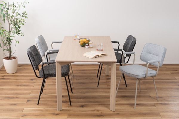 ダイニングチェア PC-183DGY アームチェア 肘掛けあり 肘つき 肘あり アームレスト スチール ブークレ ブークレ生地 おしゃれ シンプル モダン スタイリッシュ インダストリアル グレー ダ ダイニングチェア PC-183DGY アームチェア 肘掛けあり 肘つき 肘あり アームレスト スチール ブークレ ブークレ生地 おしゃれ シンプル モダン スタイリッシュ インダストリアル グレー ダ