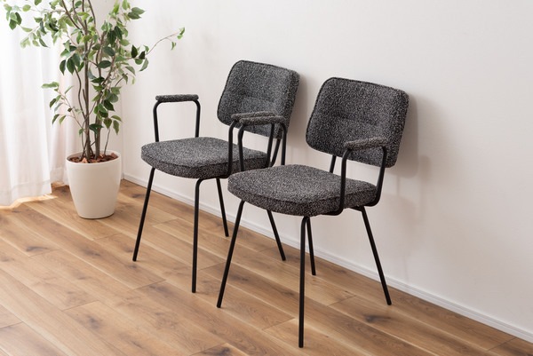 ダイニングチェア PC-183DGY アームチェア 肘掛けあり 肘つき 肘あり アームレスト スチール ブークレ ブークレ生地 おしゃれ シンプル モダン スタイリッシュ インダストリアル グレー ダ ダイニングチェア PC-183DGY アームチェア 肘掛けあり 肘つき 肘あり アームレスト スチール ブークレ ブークレ生地 おしゃれ シンプル モダン スタイリッシュ インダストリアル グレー ダ