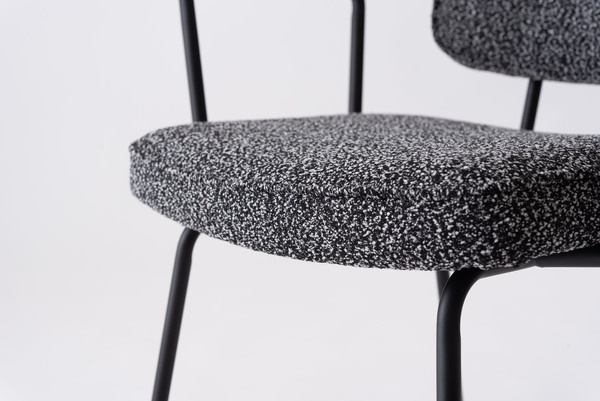 ダイニングチェア PC-183DGY アームチェア 肘掛けあり 肘つき 肘あり アームレスト スチール ブークレ ブークレ生地 おしゃれ シンプル モダン スタイリッシュ インダストリアル グレー ダ ダイニングチェア PC-183DGY アームチェア 肘掛けあり 肘つき 肘あり アームレスト スチール ブークレ ブークレ生地 おしゃれ シンプル モダン スタイリッシュ インダストリアル グレー ダ