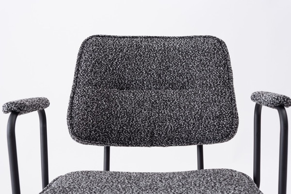 ダイニングチェア PC-183DGY アームチェア 肘掛けあり 肘つき 肘あり アームレスト スチール ブークレ ブークレ生地 おしゃれ シンプル モダン スタイリッシュ インダストリアル グレー ダ ダイニングチェア PC-183DGY アームチェア 肘掛けあり 肘つき 肘あり アームレスト スチール ブークレ ブークレ生地 おしゃれ シンプル モダン スタイリッシュ インダストリアル グレー ダ