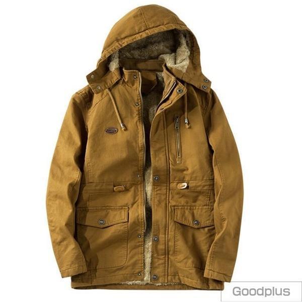 裏ボア ミリタリーコート メンズ 防寒着 ジャケット フード付き