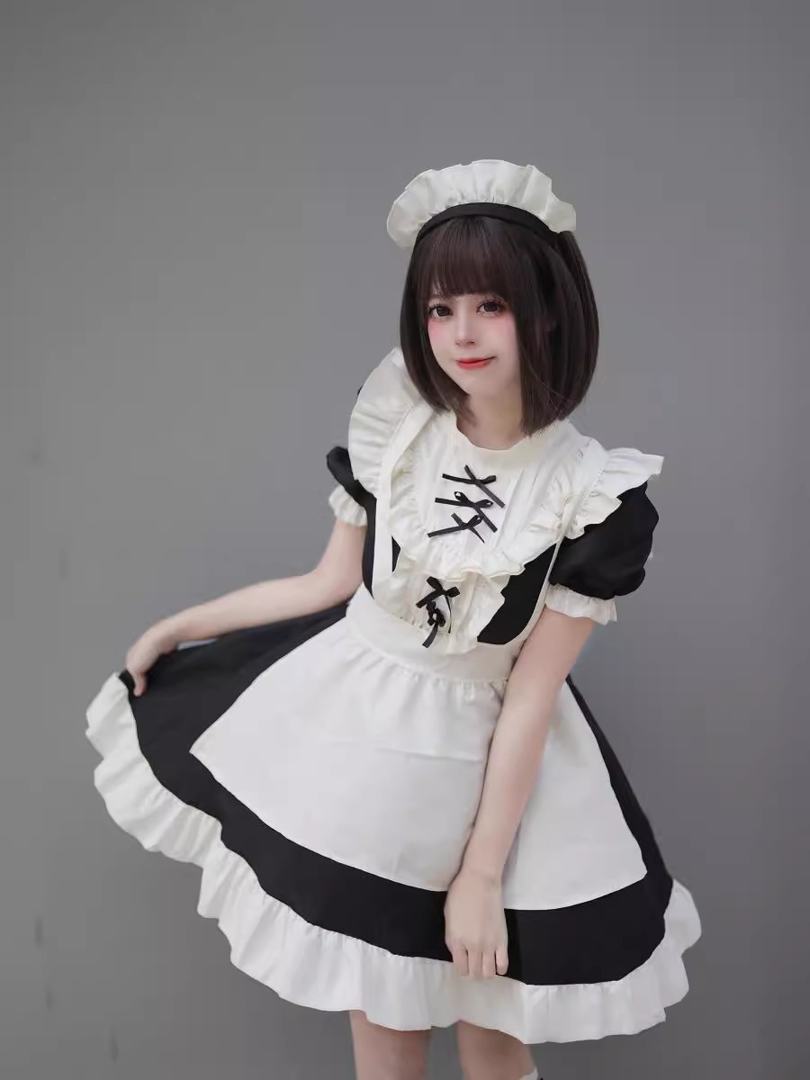 オリジナル新製品日本の秋葉原高級メイド衣装メイド衣装COSPLAYパフォーマンス衣装大きいサイズ