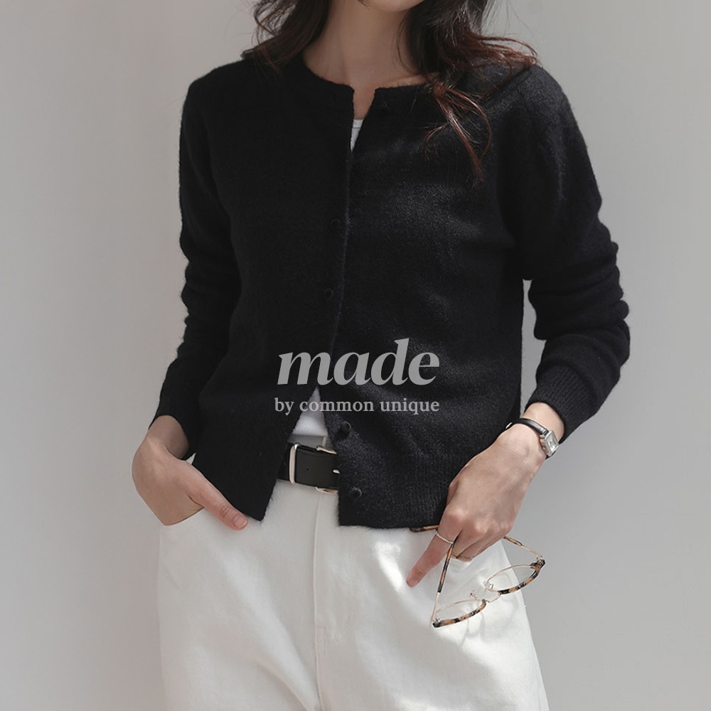 [MADE] サロンティソフトラウンドニットカーディガン