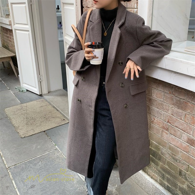 コート レディース チェスターコート ロングコート ラシャコート 無地 ポケット付き 綺麗め ラシャ コート レディース チェスターコート ロングコート ラシャコート 無地 ポケット付き 綺麗め ラシャ