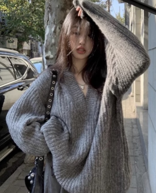 レディース トップス ニット セーター ミモレ Vネック 長袖 かわいい きれいめ シンプル カジュアル 上品 おしゃれ かっこいい レトロ こなれ感 ラフ ガーリー ルーズ 個性的 クール レディース トップス ニット セーター ミモレ Vネック 長袖 かわいい きれいめ シンプル カジュアル 上品 おしゃれ かっこいい レトロ こなれ感 ラフ ガーリー ルーズ 個性的 クール