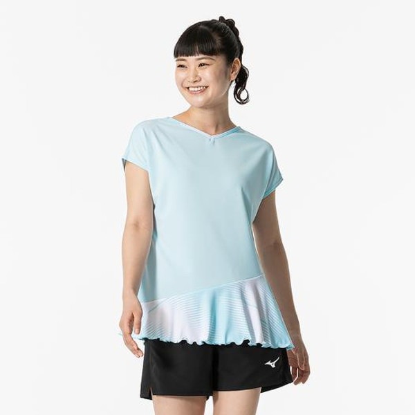 MIZUNO ミズノ ゲームシャツ ラケットスポーツ ウィメンズ ゲームウエア 62JAB20618 MIZUNO ミズノ ゲームシャツ ラケットスポーツ ウィメンズ ゲームウエア 62JAB20618