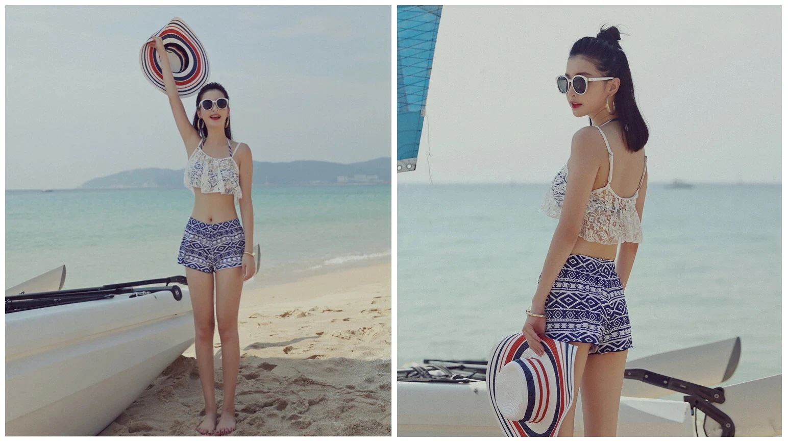 水着 4点セット MIZUGI ビキニ レース -f017 レディス水着 上品 オシャレ オフショルダー 幾何柄 ビスチェ バンドゥ フリル 海外旅行 新婚旅行 タンキニ 大きいサイズ エスニッ 水着 4点セット MIZUGI ビキニ レース -f017 レディス水着 上品 オシャレ オフショルダー 幾何柄 ビスチェ バンドゥ フリル 海外旅行 新婚旅行 タンキニ 大きいサイズ エスニッ