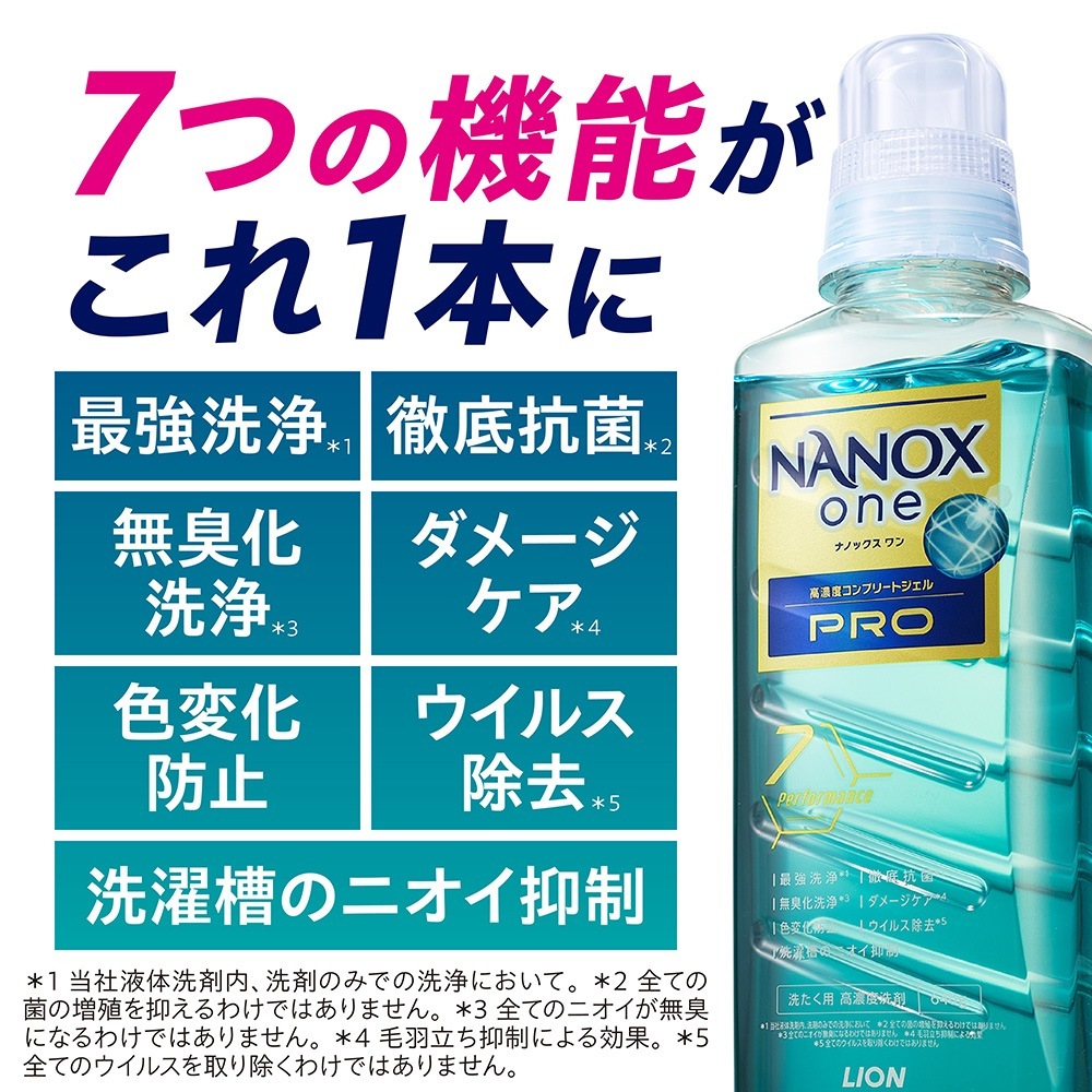 【1箱】NANOX one PRO 詰替用ウルトラジャンボ 1400g×6個セット