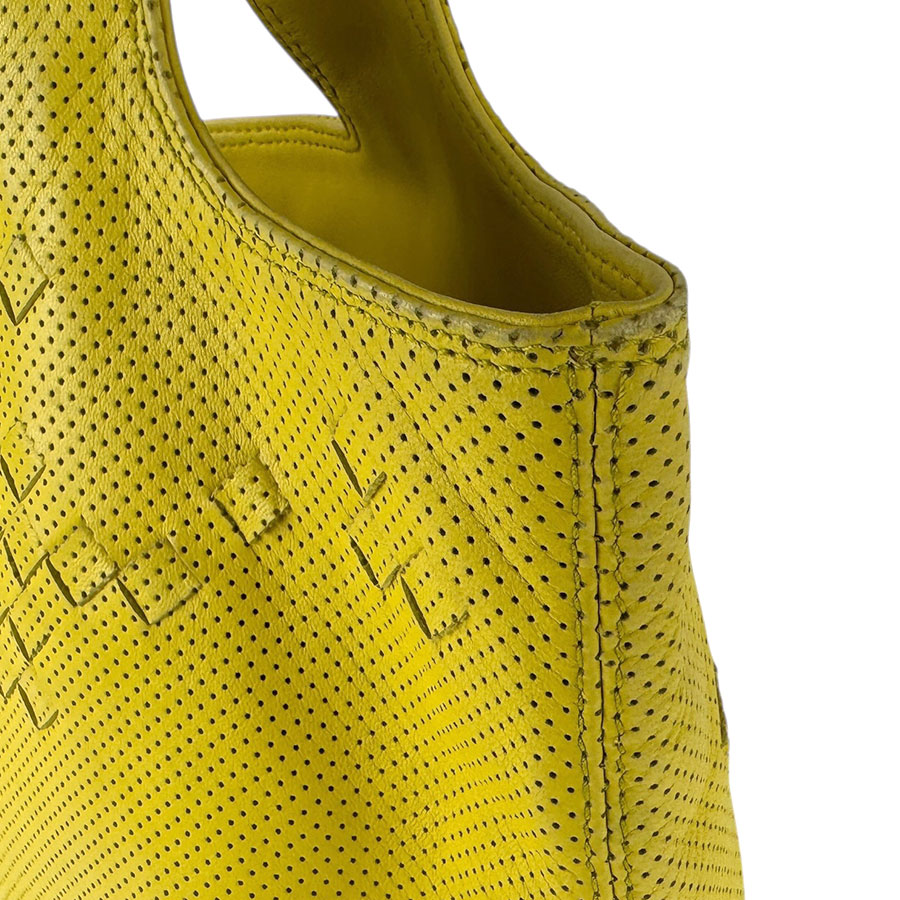 ボッテガヴェネタ BOTTEGAVENETA ハンドバッグ イントレチャート レザー イエロー レディース z5265 ボッテガヴェネタ BOTTEGAVENETA ハンドバッグ イントレチャート レザー イエロー レディース z5265