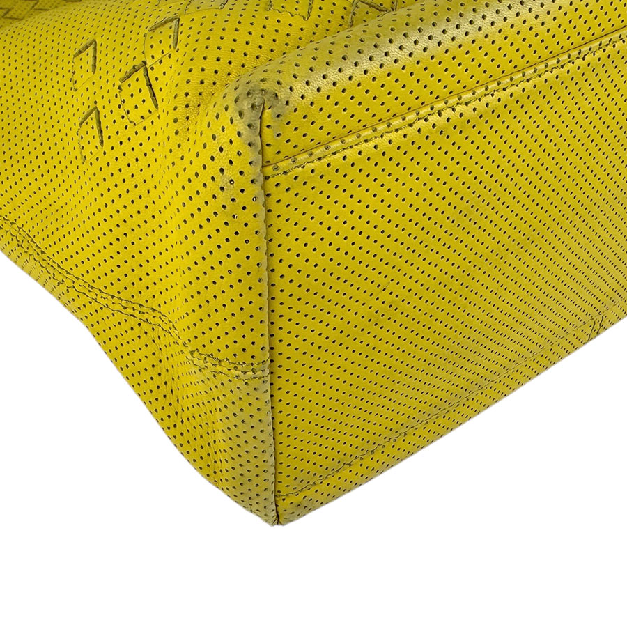 ボッテガヴェネタ BOTTEGAVENETA ハンドバッグ イントレチャート レザー イエロー レディース z5265 ボッテガヴェネタ BOTTEGAVENETA ハンドバッグ イントレチャート レザー イエロー レディース z5265