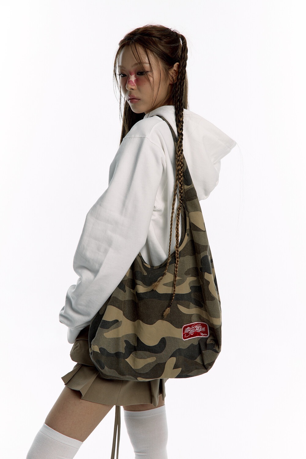 【Kashiko】送料/関税込 Camo Print shoulder Bag Kashiko】送料/関税込 Camo Print shoulder Bag