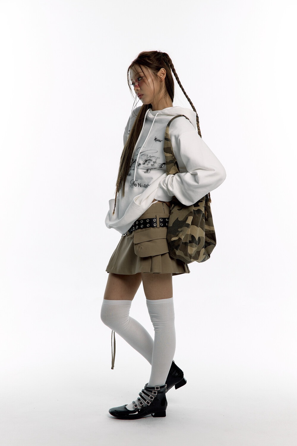 【Kashiko】送料/関税込 Camo Print shoulder Bag Kashiko】送料/関税込 Camo Print shoulder Bag