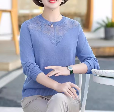 レディース トップス ニット セーター プルオーバー ミドル丈 長袖 ラウンドネック 薄手 大人可愛い きれいめ カジュアル 上品 おしゃれ レトロ エレガント シック 高級感 優しい 穏やか レディース トップス ニット セーター プルオーバー ミドル丈 長袖 ラウンドネック 薄手 大人可愛い きれいめ カジュアル 上品 おしゃれ レトロ エレガント シック 高級感 優しい 穏やか