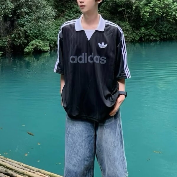 Qoo10] adidas COLLARED GOALIE TOP