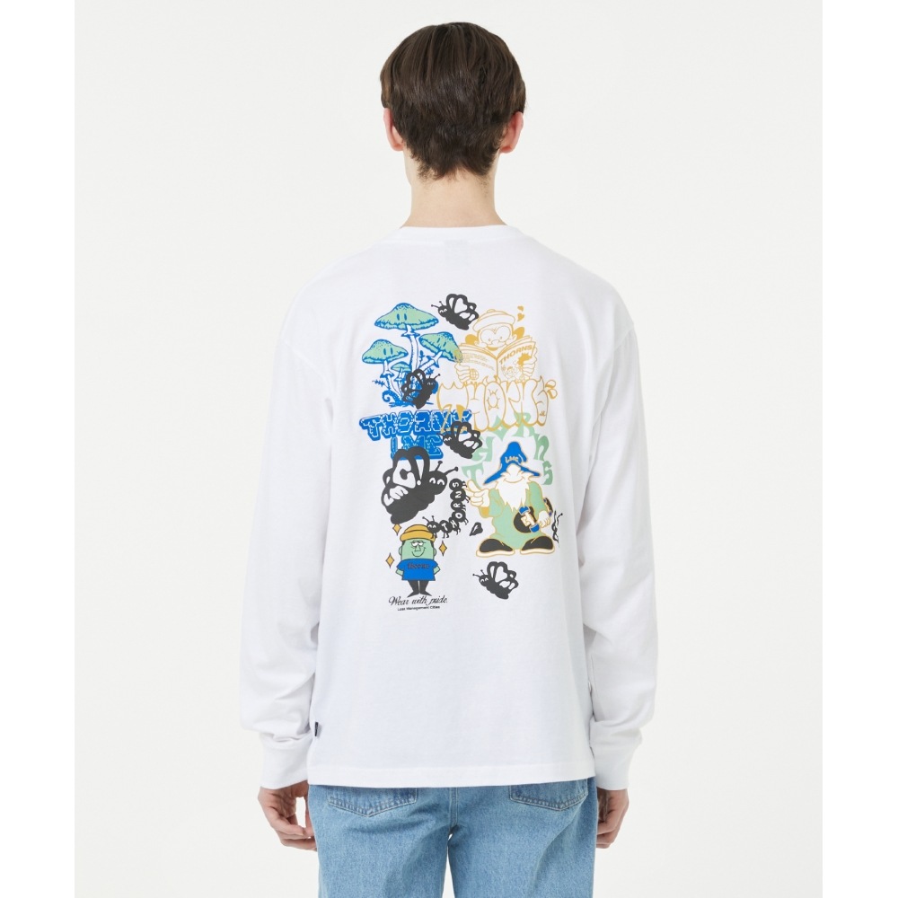 LMC THORNS FANTASY ロング SLV T シャツ ホワイト LMC THORNS FANTASY ロング SLV T シャツ ホワイト