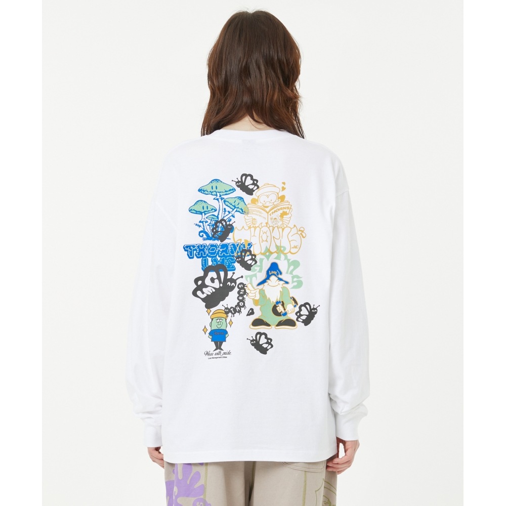 LMC THORNS FANTASY ロング SLV T シャツ ホワイト LMC THORNS FANTASY ロング SLV T シャツ ホワイト