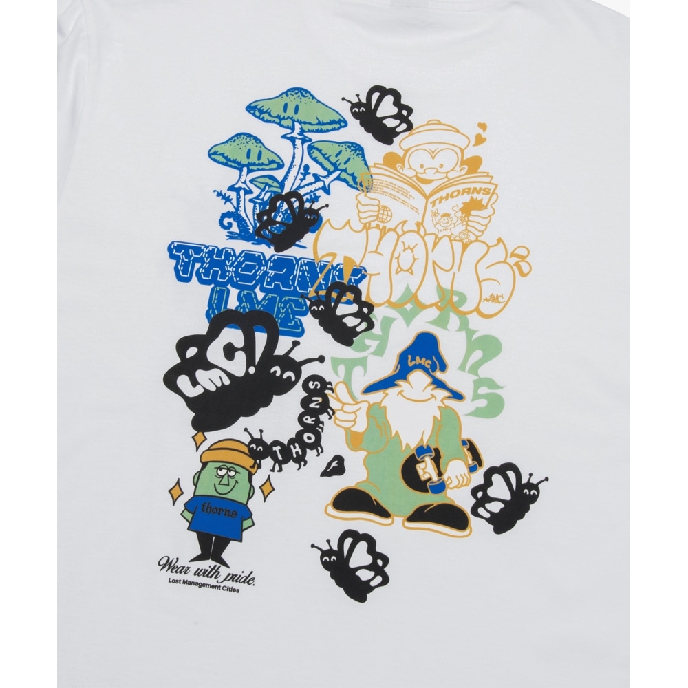 LMC THORNS FANTASY ロング SLV T シャツ ホワイト LMC THORNS FANTASY ロング SLV T シャツ ホワイト