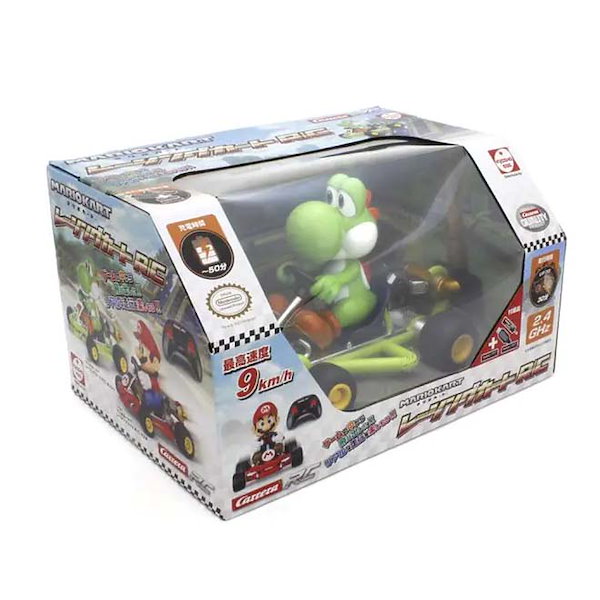 Qoo10] マリオ おもちゃ ラジコン 京商 レーシ