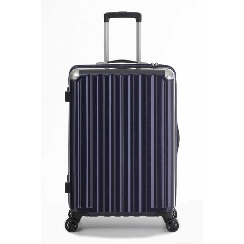 A.L.I　ハードキャリー カーボンネイビー [TSAロック搭載 /66L /5泊～1週間]　ALI-6008-24