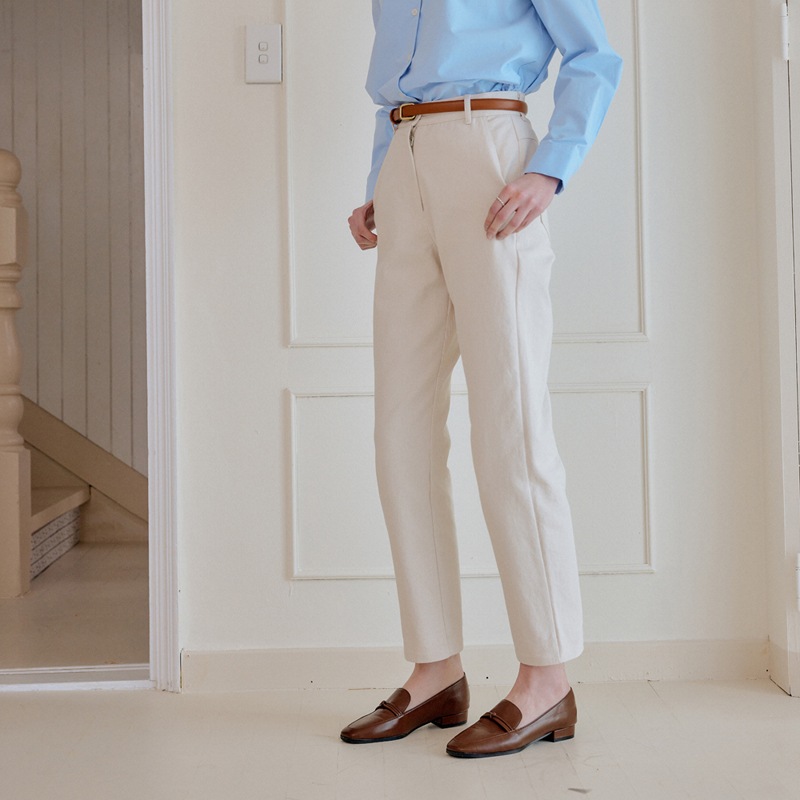 コットンクロップパンツ(COTTON CROP PANTS)