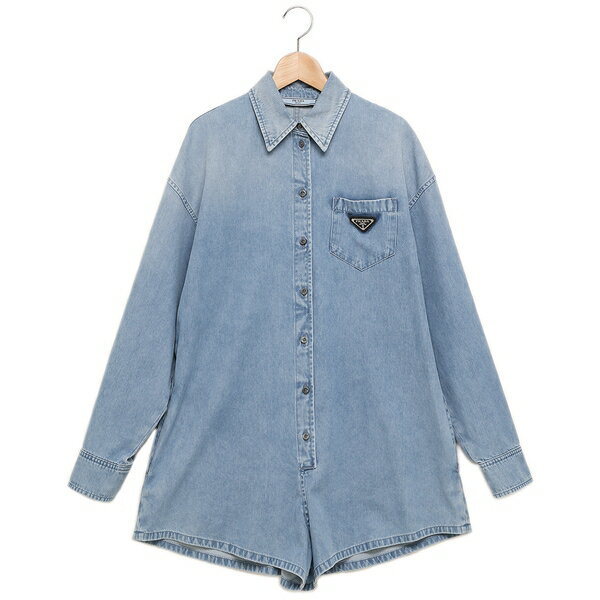 早い者勝ち！PRADA(プラダ)★ デニム　サロペット PRADA（プラダ）オールインワン/サロペット 紺 サイズ:36(XS位