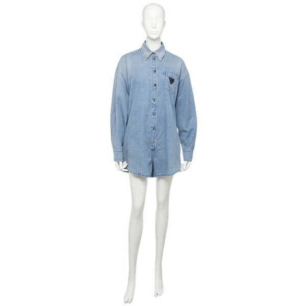 Qoo10] PRADA プラダ トップス サロペット シャツ ブ