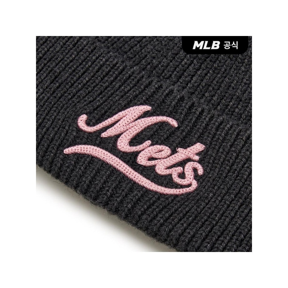 MLB バーシティカルシブミッドビーニー NYM (チャコールグレー) QHHC3ABNVM146-09CGS