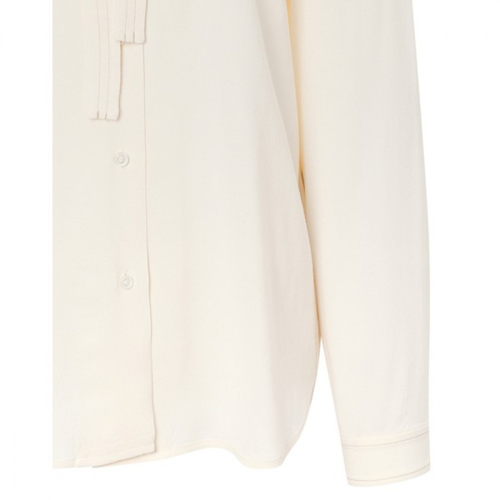 (ヘッジスレディース) 25SS ロングスリーブブラウスアイボリー HSSH5B206IV (ヘッジスレディース) 25SS ロングスリーブブラウスアイボリー HSSH5B206IV