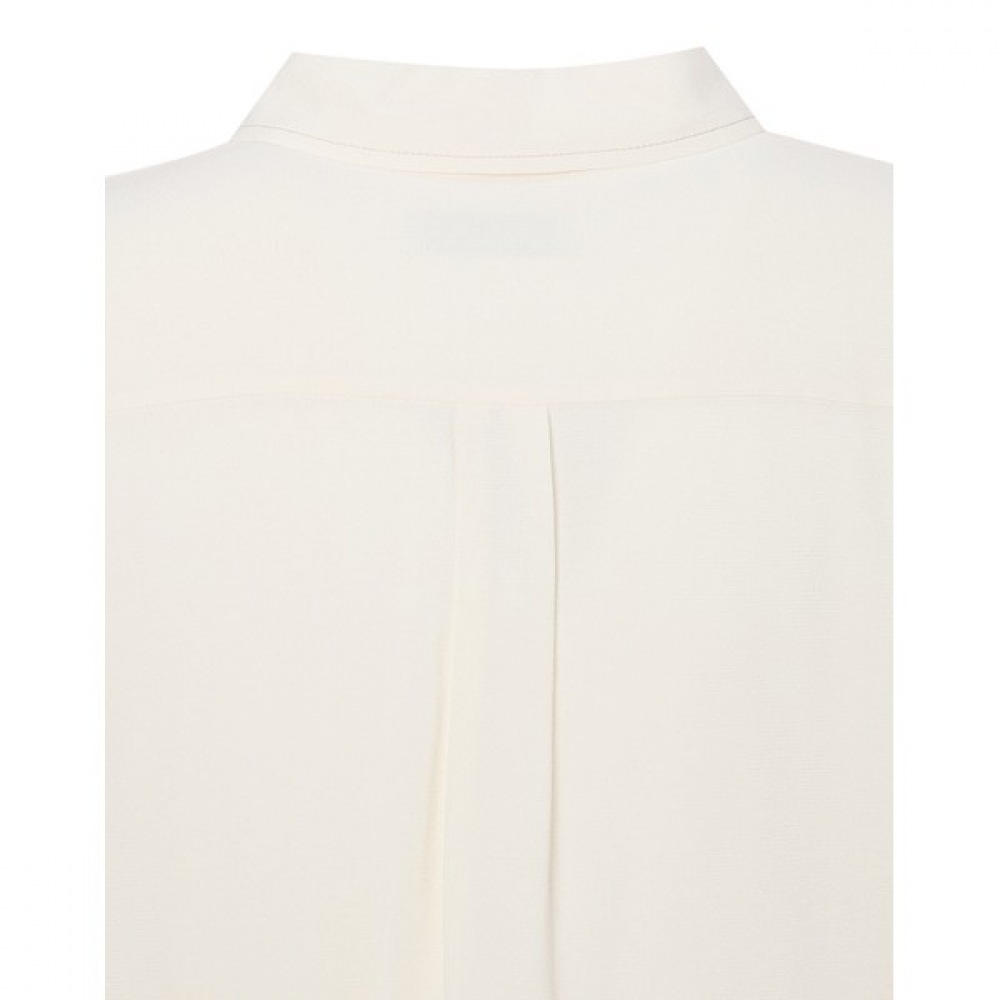 (ヘッジスレディース) 25SS ロングスリーブブラウスアイボリー HSSH5B206IV (ヘッジスレディース) 25SS ロングスリーブブラウスアイボリー HSSH5B206IV