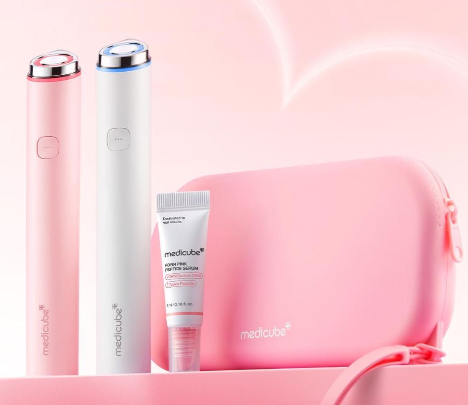 限定企画+GIFT】AGE-R ブースタープロミニ (ホワイト/ピンク) 美顔器 +