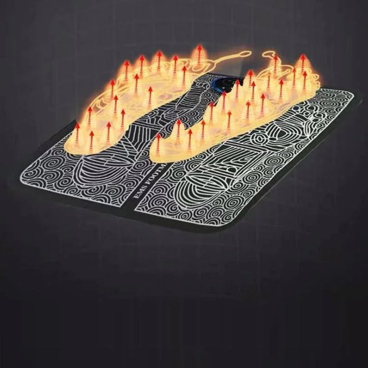 【超お得1つ買うと10個もらえる】1～3日で出荷足裏EMS 足用 フットマット 足の筋トレ 太もも ふくらはぎ トレーニング フットマッサージャー マッサージ器 効果 フィットネス 簡単 高齢者