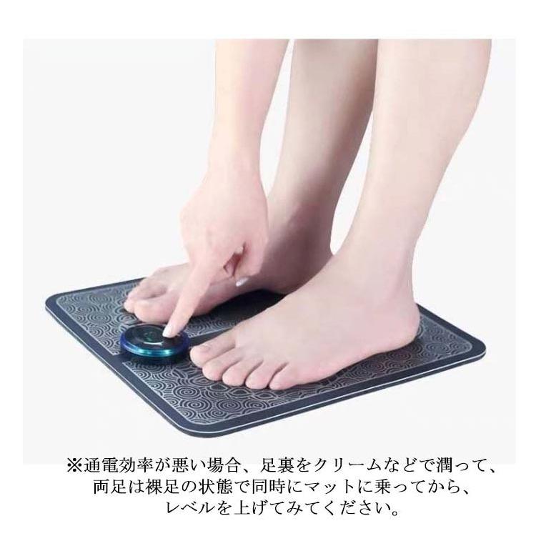 【超お得1つ買うと10個もらえる】1～3日で出荷足裏EMS 足用 フットマット 足の筋トレ 太もも ふくらはぎ トレーニング フットマッサージャー マッサージ器 効果 フィットネス 簡単 高齢者