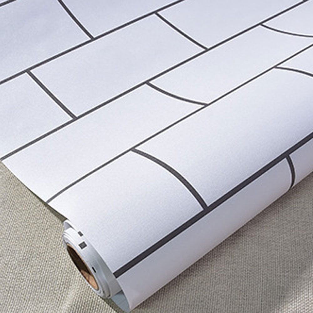 【全店任意2枚購入で100円OFF】壁紙 レンガ はがせる シール り付き 15m単位 リメイク アクセントクロス ウォールシート (壁紙 張り替え) リフォーム アンティーク 宅B