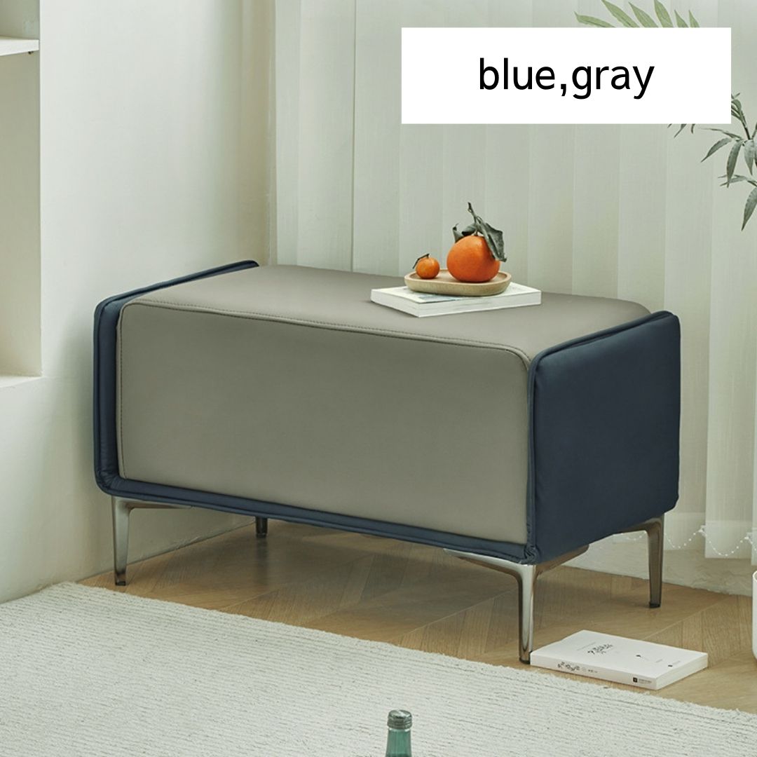 スツール ベッドサイドスツール バイカラー 直径80cm 長方形 幅広 椅子 かわいい おしゃれ シンプル オットマン ドレッシング チェア 寝室 リビング スツール ベッドサイドスツール バイカラー 直径80cm 長方形 幅広 椅子 かわいい おしゃれ シンプル オットマン ドレッシング チェア 寝室 リビング