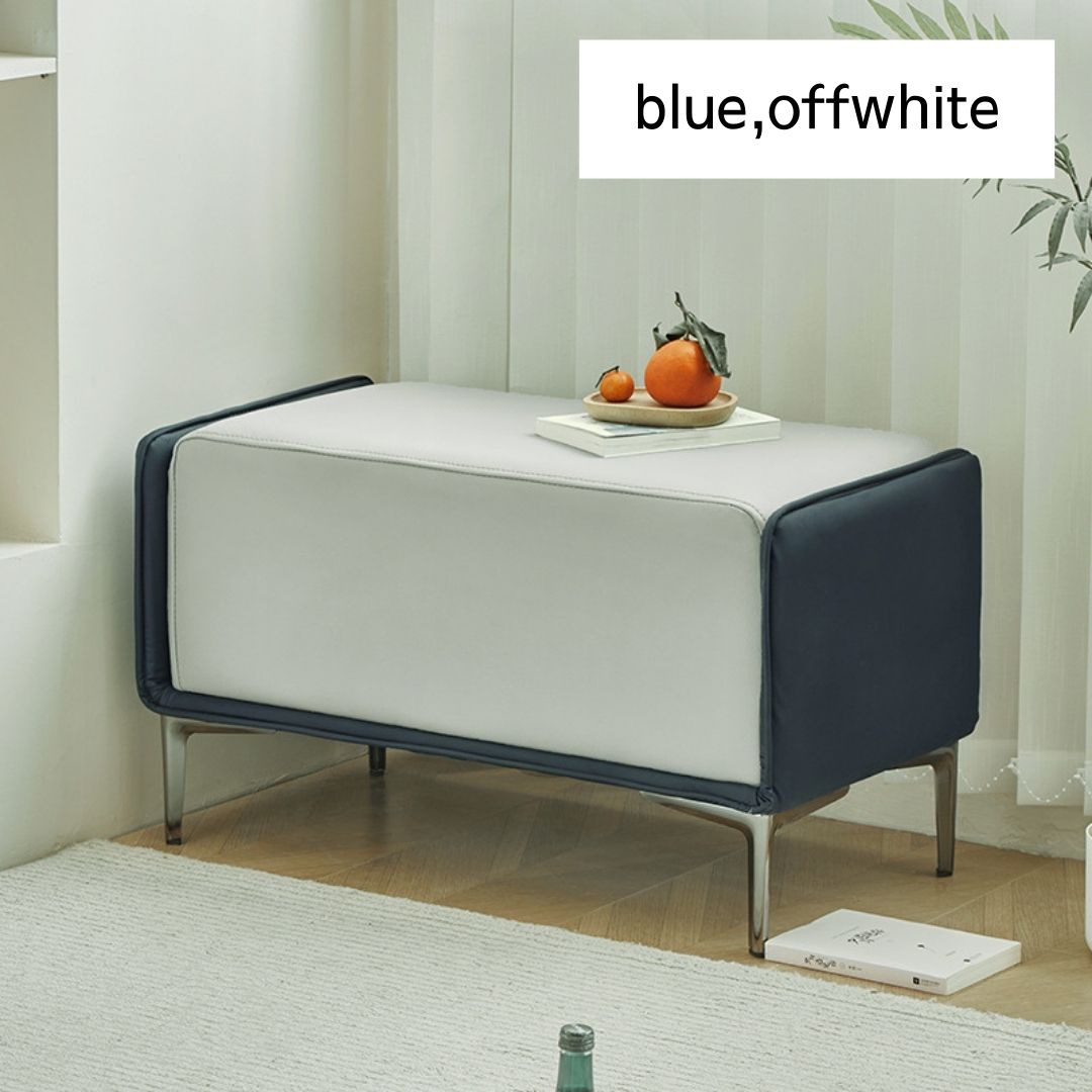 スツール ベッドサイドスツール バイカラー 直径80cm 長方形 幅広 椅子 かわいい おしゃれ シンプル オットマン ドレッシング チェア 寝室 リビング スツール ベッドサイドスツール バイカラー 直径80cm 長方形 幅広 椅子 かわいい おしゃれ シンプル オットマン ドレッシング チェア 寝室 リビング