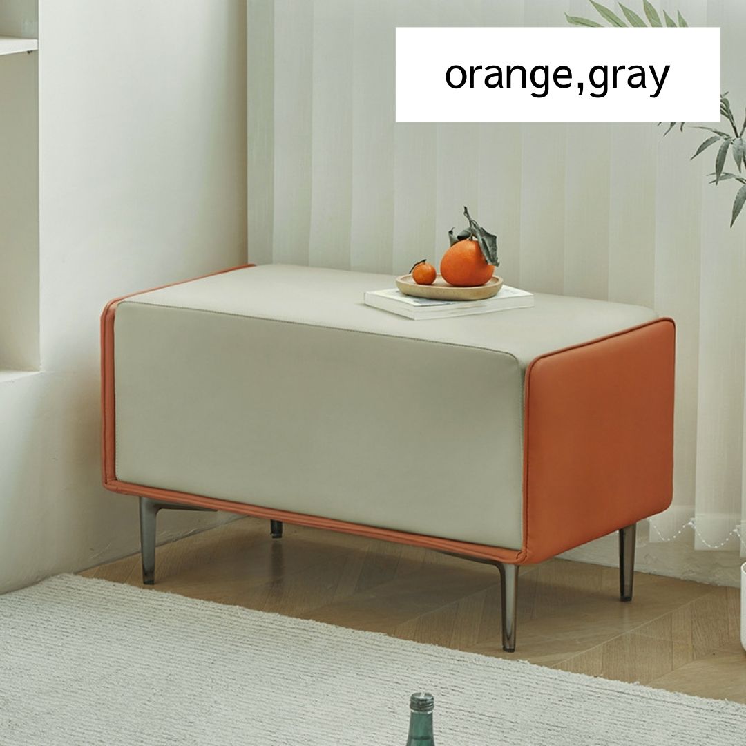 スツール ベッドサイドスツール バイカラー 直径80cm 長方形 幅広 椅子 かわいい おしゃれ シンプル オットマン ドレッシング チェア 寝室 リビング スツール ベッドサイドスツール バイカラー 直径80cm 長方形 幅広 椅子 かわいい おしゃれ シンプル オットマン ドレッシング チェア 寝室 リビング