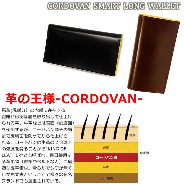 FRUH フリュー コードバン スマート ロング ウォレット 長財布 GL021