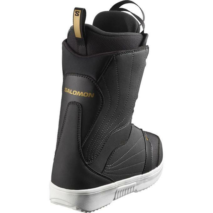 新品未使用 24-25 SALOMON BOOTS PEARL Black/White/Gold 23cm 新品未使用 24-25 SALOMON BOOTS PEARL Black/White/Gold 23cm