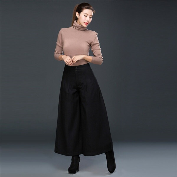 今がチャンスガウチョ パンツ 秋冬 ワイドパンツ ズボン レディース 美脚 スカーチョ カジュアル おしゃれ 女の子 ウール素材 大きいサイズ お洒落 ズボン ゆったり ロング ポケットあり【M/L/ 今がチャンスガウチョ パンツ 秋冬 ワイドパンツ ズボン レディース 美脚 スカーチョ カジュアル おしゃれ 女の子 ウール素材 大きいサイズ お洒落 ズボン ゆったり ロング ポケットあり【M/L/