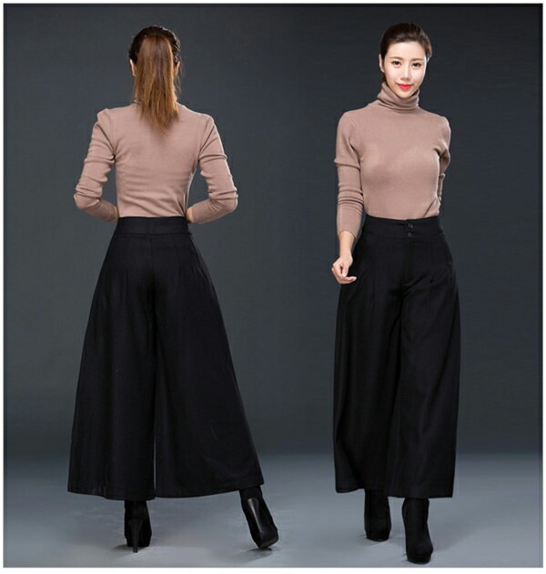 今がチャンスガウチョ パンツ 秋冬 ワイドパンツ ズボン レディース 美脚 スカーチョ カジュアル おしゃれ 女の子 ウール素材 大きいサイズ お洒落 ズボン ゆったり ロング ポケットあり【M/L/ 今がチャンスガウチョ パンツ 秋冬 ワイドパンツ ズボン レディース 美脚 スカーチョ カジュアル おしゃれ 女の子 ウール素材 大きいサイズ お洒落 ズボン ゆったり ロング ポケットあり【M/L/