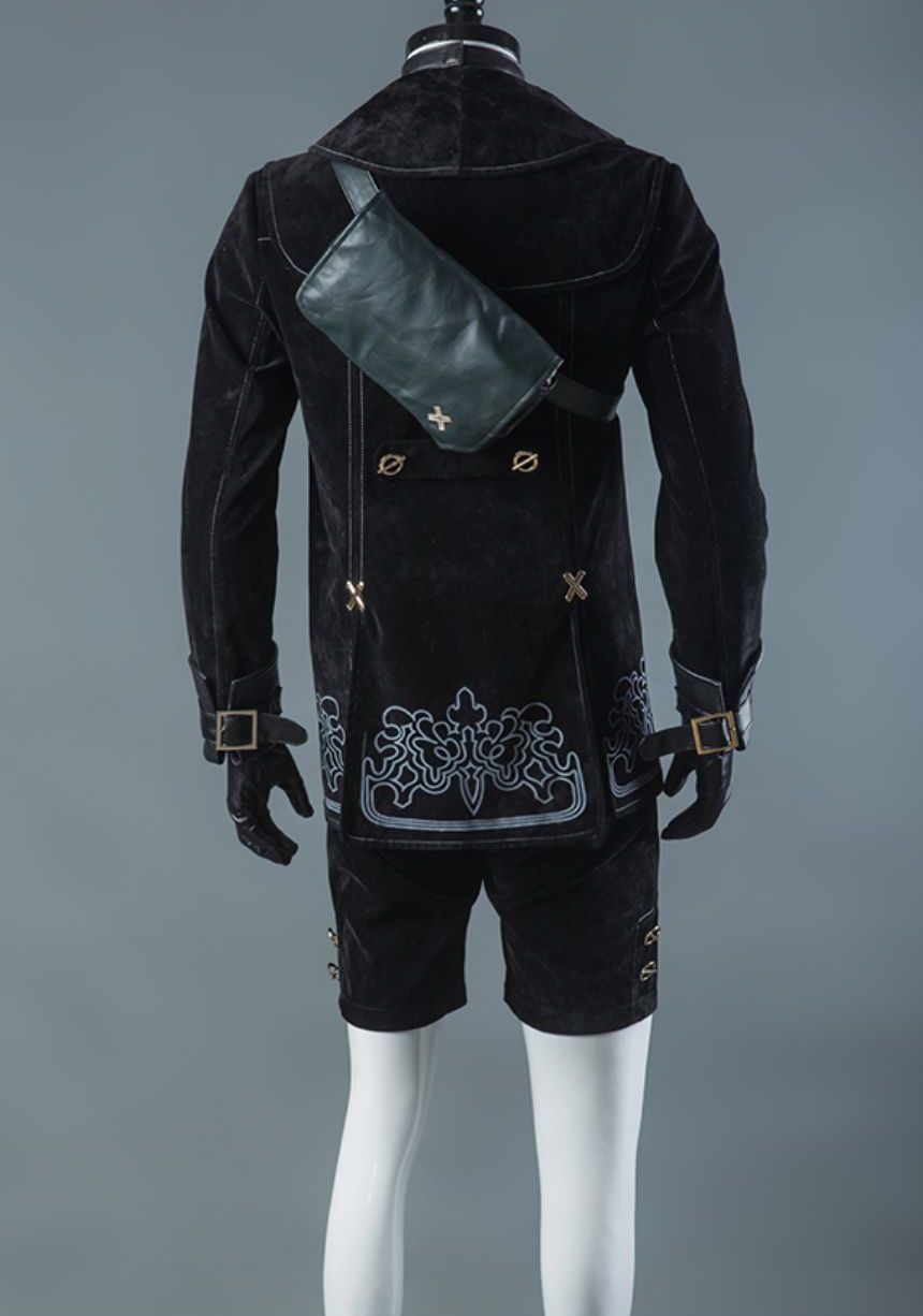 ニーア オートマタ 風 NieR: Automata 9S ヨルハ九号S型 コスチューム コスプレ衣装 7点セット サイズ S―XXL