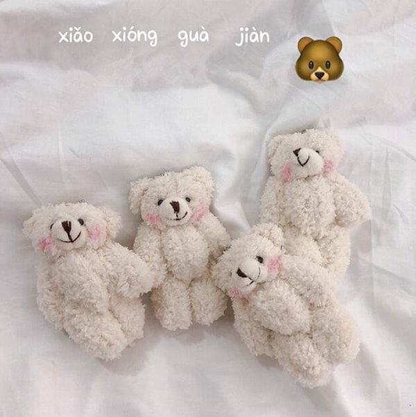 Qoo10] クマ ぬいぐるみ キーホルダー クマ キ