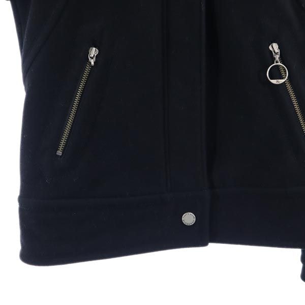 バーバリーブルーレーベル 日本製 三陽商会 ウールジャケット 38 黒